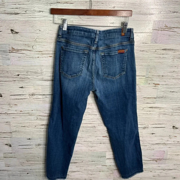 7 for all  mankind ankle straight jeans size 28 - Picture 9 of 9